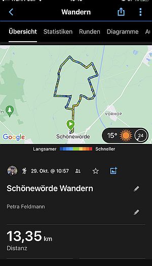 Wandern Schönewörde