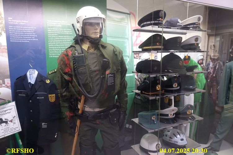 IPA Marsch, Polizei Museum