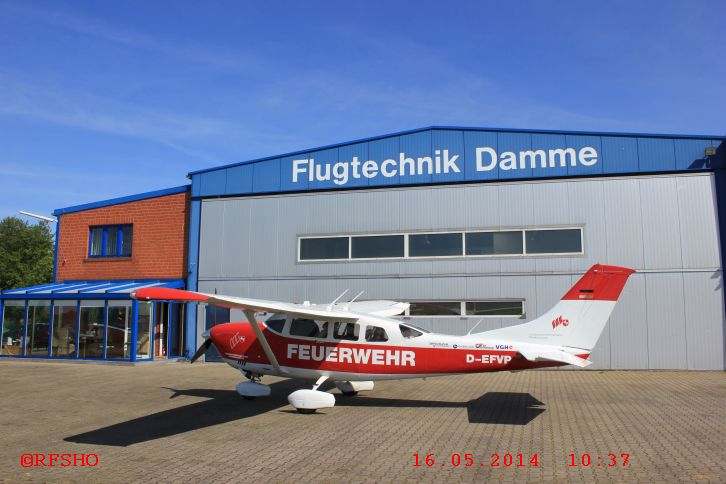 Cessna 206 D-EFVP Flugplatz EDWC