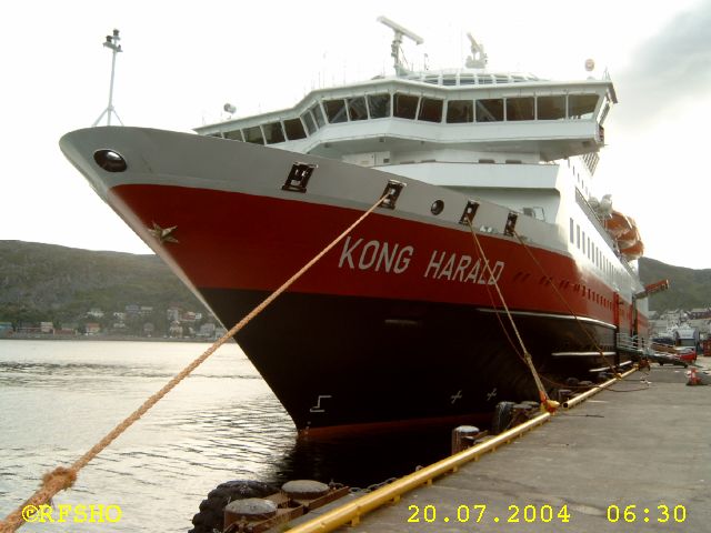 MS KONG HARALD in Hammerfest