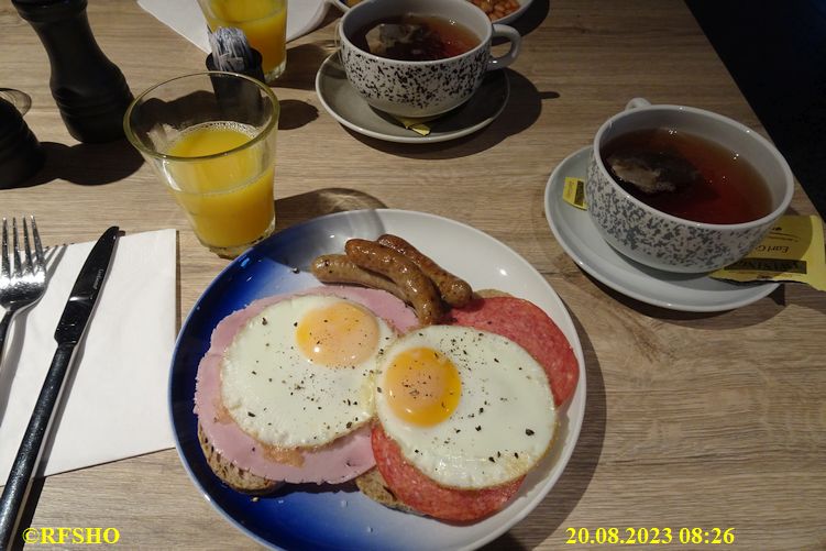 Frühstück im Scandic Voss