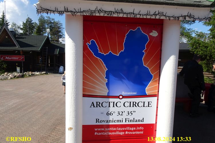 Arctic Circle, an der E75