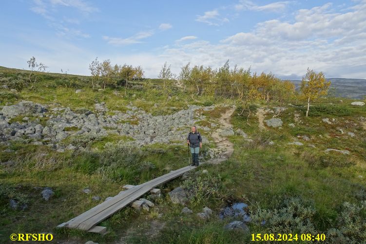 Marschstrecke Kilpisjärvi