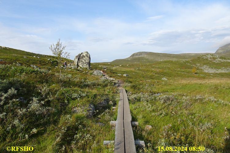 Marschstrecke Kilpisjärvi