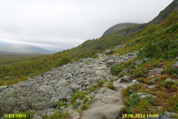 Marschstrecke Kilpisjärvi