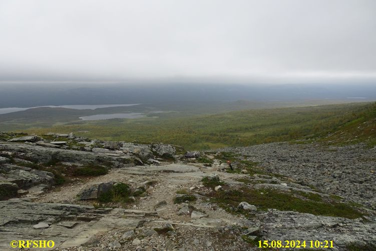 Marschstrecke Kilpisjärvi