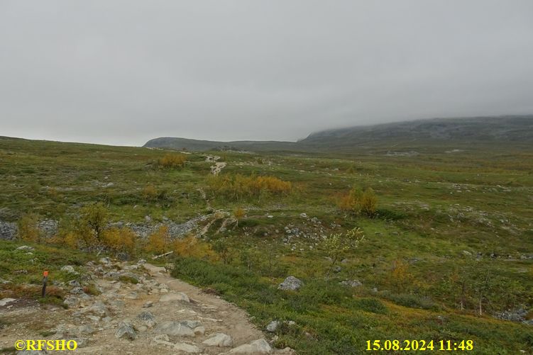 Marschstrecke Kilpisjärvi