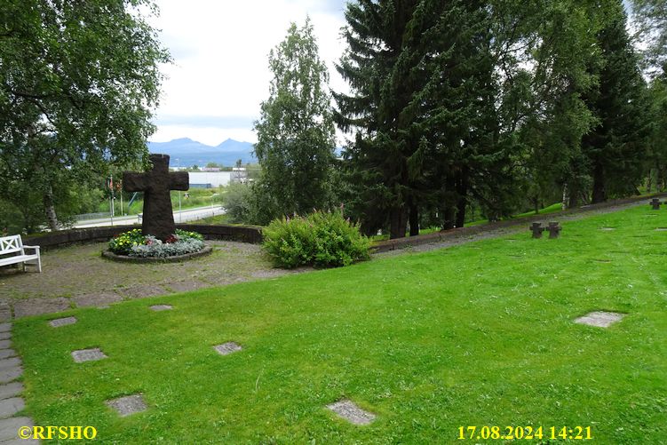 Narvik, deutscher Soldatenfriedhof