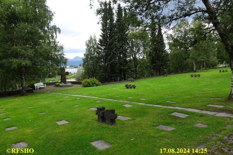 Narvik, deutscher Soldatenfriedhof