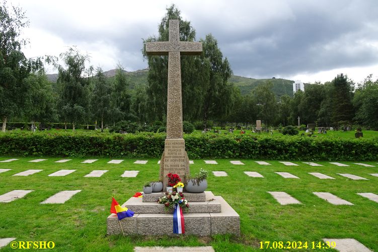 Narvik, französischer Soldatenfriedhof