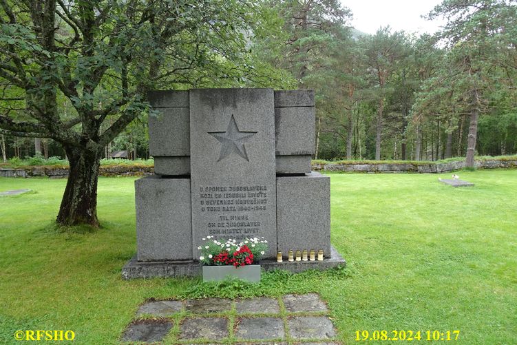 Botn-Rognan, jugoslawischer Soldatenfriedhof