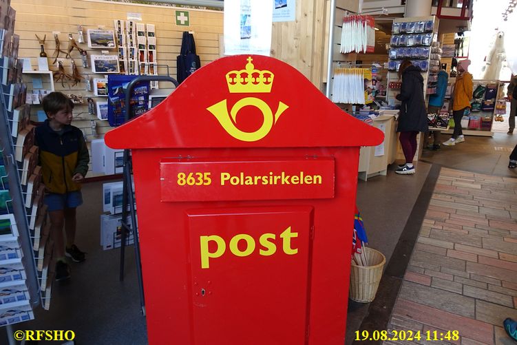 an der E6 Polarsirkelsenteret