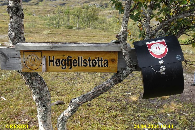 Sagamarsjen, Høgfjellstøtta