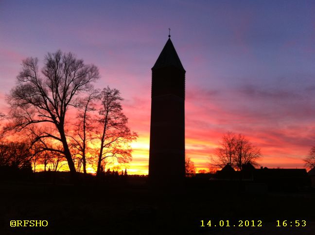 Sonnenuntergang (Glockenturm)