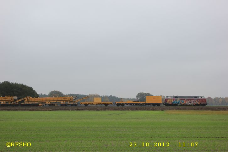 Gleisbauarbeiten − BÜ Landgraben