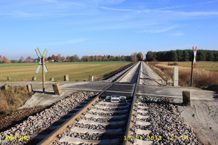 Gleisbauarbeiten − BÜ Landgraben