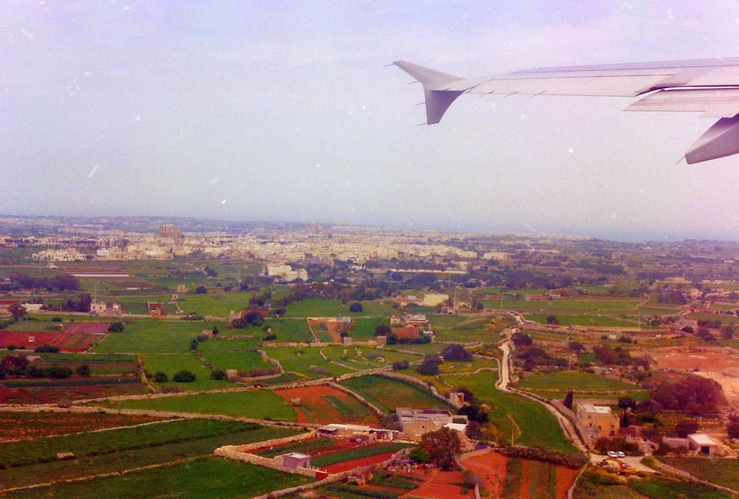 Malta, Rückflug am 31.03.2000
