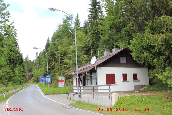 Grenze Scheidegg − Weienried