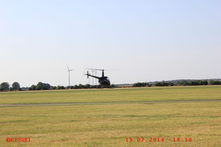 Hubschrauber Trainingsflug