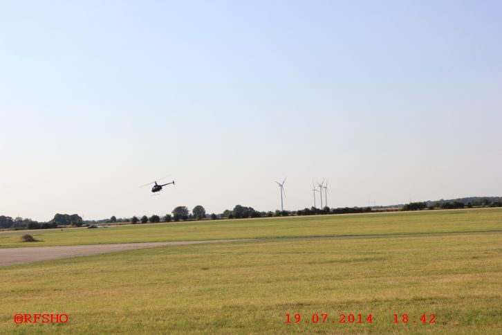 Hubschrauber Trainingsflug