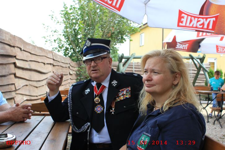 Treffen mit dem Kreiskommando in Topolka