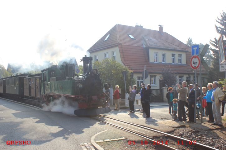 Lößnitzgrundbahn in Radebeul