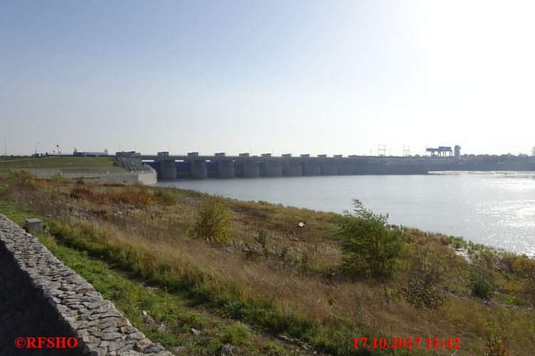 am Wasserkraftwerk Włocławek
