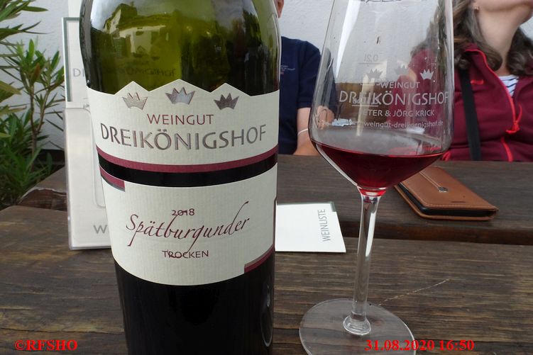 Weinprobe Weingut Drei Königshof