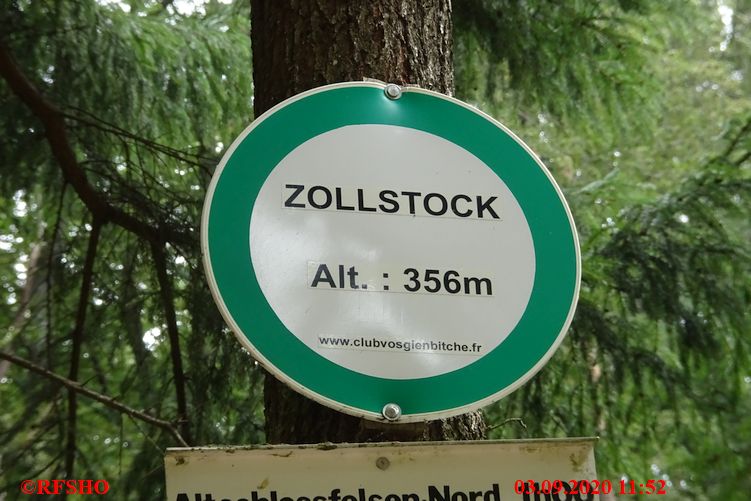 Grenzweg, Zollstock