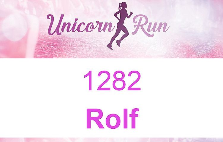 Unicorn Run, Startnummer Rolf