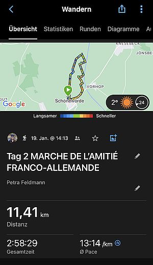 MARCHE DE L'AMITIÉ FRANCO-ALLEMANDE