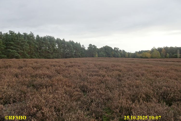 Marschstrecke Heiliger Hain