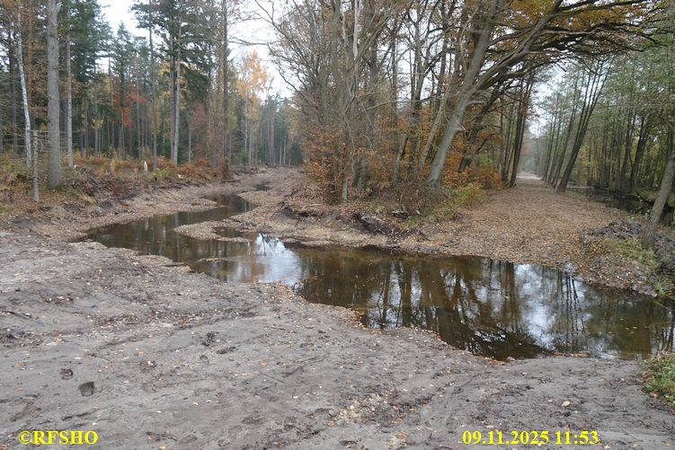 Marschstrecke Ise Hohe Brücke
