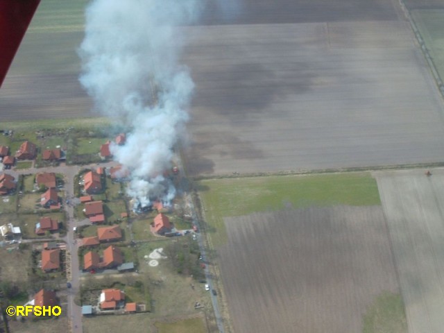 Gebäudebrand in Seershausen am 22.04.2003