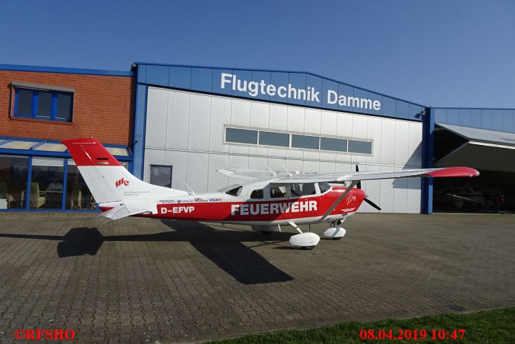 Cessna 206 D-EFVP Flugplatz EDWC